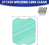 WZKO 271320 10pcs clear cover lenses for welding helmet Premium Welding Helmet Lens Protector, Clear Front Cover Lens
