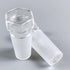 Hex Head Hollow Glass Stopper, 24/40 Size Flask Stopper for Laboratory Use (5 Pcs)