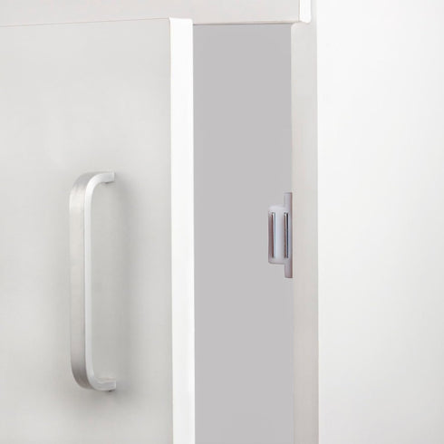 SDTWZW Pack 4 Cabinet Magnets Latch White Magnetic Door Catch for Cupboard Wardrobe and Shutter Hardware Magnetic