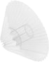 E27 9.84X9.84X6.29In Pleated Lamp Shade Chandelier Shade for Floor Lamp Light Cover Softens Light Eye Protection Home