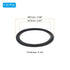 10pcs 91mm 73mm PATIKIL Tri Clamps Gasket, OD ID Sanitary TC Tri Clamps Gasket Tri Pipe Rubber Ferrule Washers Tube