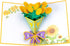 RSORGN 3D Greeting Cards, Sunflower Bouquet Greeting Cards, Surprise Gifts for Mother's Day Birthday Wedding