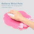 Pink Cloud Gel Wrist Rest for Keyboard and Mouse, Ergonomic Mouse Pad with Wrist Support Non-Slip Base for Typing Pain