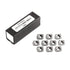 OSCARBIDE 11mm Square Carbide Inserts, 10 Pieces, 11x11x2.0mm R50-4R0.5, Corner Radius for Wood Turning Tools