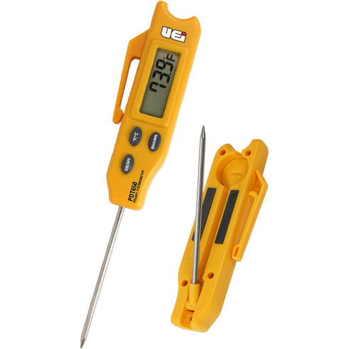 UEi Test Instruments PDT650 Folding Pocket Digital Thermometer, Yellow