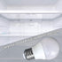 3-Watt Cool Light for KitchenAid Refrigerators, 40W Equivalent, 120V E26 Cool White 6000K, A15 Energy Saving Appliance