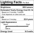 Dusk to Dawn Bug Light Bulbs, 9.5W LED, 1900K Amber Yellow, 600 Lumen, A19 E26, 4-Pack, HQ-H018