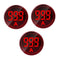 3pcs Digital Display AC Current Indicator, 22mm Round Head LED Current Tester 0~100A Ammeter Monitor