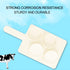 Milk Sampling Tray, HLMP47B ABS Milk Collection Sampling Tray Cattle Farm Laboratory Mastitis Test Board Animal Husbandry Supplies for Cattle Sheep Livestock, 11.02x5.51x0.59inch