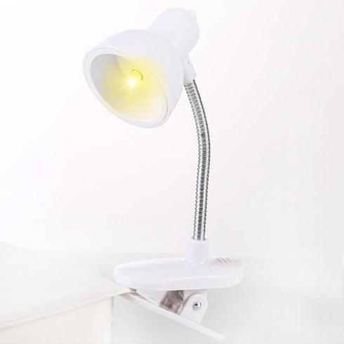 Generic Desk Lamp with Clamp Clip On Eye Caring Reading Lantern, Portable Adjustable Study Light for Home Office Studio