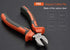 Edward Tools Harden Pro Wire Cutters Diagonal Pliers 6 - Heavy Duty Side Flush Cutters for Wire, Zip Ties, Crafting, Electrical Wire - Fine Carbon Steel - Spring Loaded Ergo Grip Handle (1) by Edward Tools