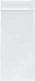 Plymor 3" x 6" Zipper Reclosable Plastic Bags | 2 Mil | Case of 1,000