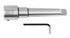 Accusize Industrial Tools Annular Cutter Arbor, Mt3 to 3/4'' Weldon Shank for Drill Press Annular Cutter