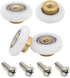 4X Replacement Shower Door Rollers/Runners/Wheels 19mm Diameter by Linwnil