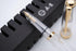 czxwyst Toso 618 Fountain Pen, Transparent with Golden Clip