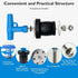 Mechanical Seal, Cleanout Pipe Plug, Expansion Rubber Scupper Plugs for 1-5/16" to 1-9/16" Pipes