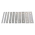 findmall Thin Parallel Bar Set, 10 Pair 1/8" X 6" Accuracy Parallels for Machinist Lathe Tools
