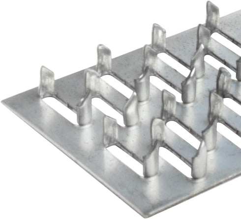 20 PCS 4" x 2" Pronged Truss Plate, Galvanized Steel Repair Tie Plates for Roofing Trusses