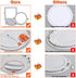 ZEEZ LED Recessed Lighting, 9 Inch Round Ceiling Down Light Fixture, 20W Non-Dimmable Canless Cool/Cold White