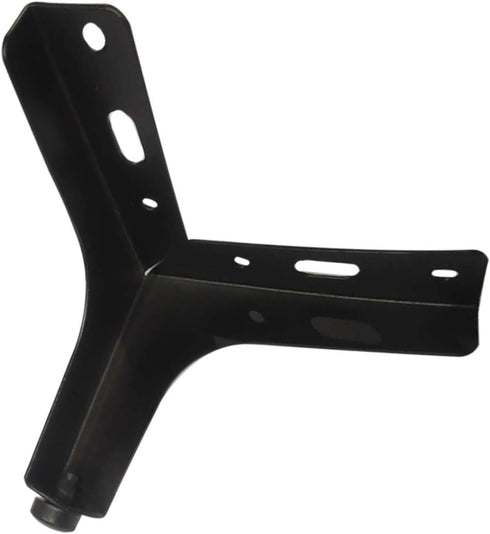 Zerodeko Matte Black Metal Furniture Legs Sofa Leg Cabinet Support Feet 10cm