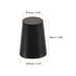 MECCANIXITY Rubber Tapered Plug, 14mm to 19mm Solid Test Tubes Bungs, 10 Pieces