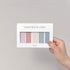 Monolike Color Palette Sticky Grid 500 D Set 4p - Self-Adhesive Memo Pad
