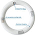 T9 LED Circline Light Bulb, 8 Inch 1600LM, 13W Clear Cover 6000K Replacement for FC8T9/CW, Ballast Bypass Required