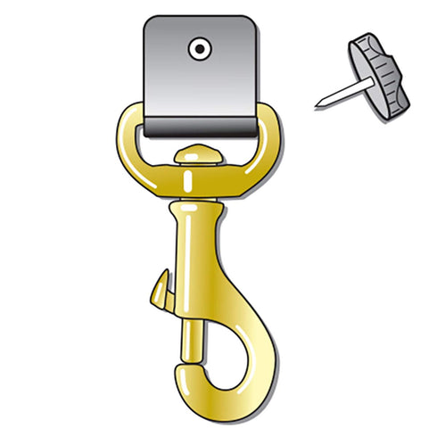 Rotating Brass Bolt Add-A-Clip - AC0-1007 - Made in The USA