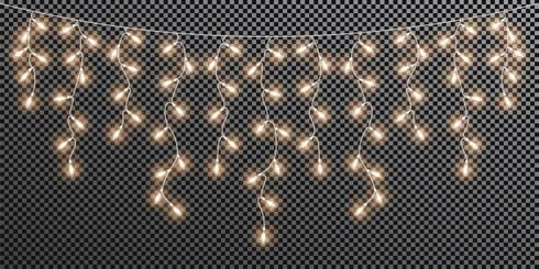 Generic Christmas Party Waterfall Indoor/Outdoor White Lights
