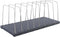 MMF Industries STEELMASTER Adjustable Desk File Organizer Rack, 8 Compartments, Black