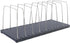 MMF Industries STEELMASTER Adjustable Desk File Organizer Rack, 8 Compartments, Black