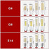 GSYFDZSWZX Bulbs 2pcs/lot Bulb 3W 4W 5W 7W G4 G9 E14 220V Bulb SMD2835 360 Fengyan Home LED Corn LED Lamp AC LED Beam