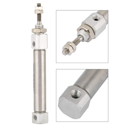 Pneumatic Air Cylinder CDJ2B10-30B, 10mm Diameter 30mm Stroke Double Acting Stainless Steel Hydraulic Cylinder