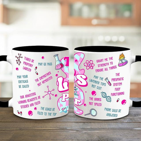 Lab Tech Gifts Funny - Ceramic Mug 11oz, Lab Week Gifts for Laboratory Workers, Medical Laboratory Science Gifts For Women Men, Lab Technician Coffee Cups For Birthday Christmas by MEDROC