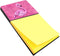 Carolines Treasures Flamingo on Pink Sticky Note Holder | Large Multicolor Design