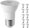 PAR16 LED Bulbs, 10 Pack Dimmable, 5.5W, 500LM, 5000K Daylight, LED Flood Lights, E26 Screw Base