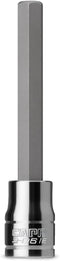 Capri Tools Long 3/8-Inch Hex Bit Socket, 3/8-Inch Drive, SAE