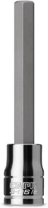 Capri Tools Long 3/8-Inch Hex Bit Socket, 3/8-Inch Drive, SAE