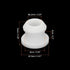 MECCANIXITY 10Pcs White Snap Rubber Grommet Plug Mount, Dia 9mm ID 6.2mm Seal for Electrical Box Cable Pipe