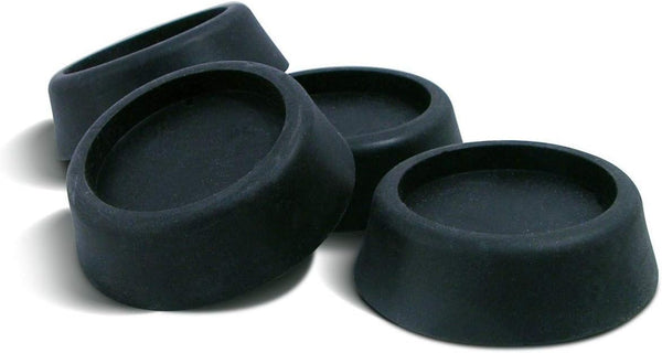 Super Silent Washer and Dryer Antivibration Pads, 4 Solid Anti Vibration Rubber Pads for Stabilizing