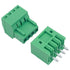 5Set 4-Pin 125V 4A 2.54mm PCB Mount Screw Terminal Block Connector for 26-18AWG Cable