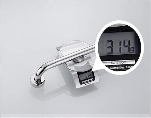 ALDEPO 304 40cm) Grab Bars Polished Surface Handrail Shower Grab Bar, Stainless Steel Bathroom Balance Support Railing