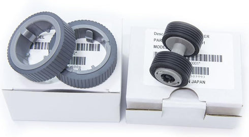 PA03670-0001 PA03670-0002 Set Fi-7160 Fi-7180 Fi-7260 Fi-7280 YANZEO Scanner Brake and Pick Roller For With Clean Wipe