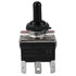 Baomain Toggle Switch with Waterproof Boot Cap, AC 250V 15A DPDT 3 Position ON/OFF/ON, Pack of 5