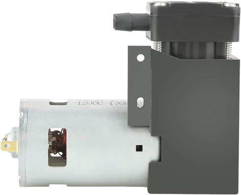 FTVOGUE Oilless Vacuum Pump Mini DC12V 42W Brush Piston Pressure Pump Flow 40L/min