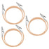 LXLVOUEG 3 PCS Dental Bib Clips,Soft Lightweight and Portable Silicone Dentist Bibs Clips