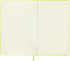Moleskine Classic Notebook, Hard Cover, Large (5" x 8.25"), Plain/Blank, Lemon Green, 240 Pages for Writing and