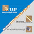 22 Set Set HIGHFIRE Pieces Hex Shank Drill Bit for Impact Driver, HSS Twist Titanium Drill Bits for Metal, Hex Drive