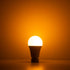 Norb Bug Reduction Light Bulb, 9W LED, Indoor/Outdoor Amber Lights, Anti Bug, 4-Pack for Garage, Porch, Patio