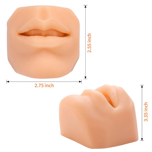 Soft Silicone Mouth Model for Practicing Suture, Flexible Model for Education Display, Rubber Mouth for Teaching